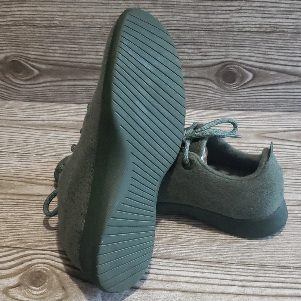 Allbirds Merino Green 9 laces woman shoes